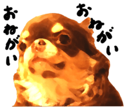 StickerChihuahua2 sticker #9961620