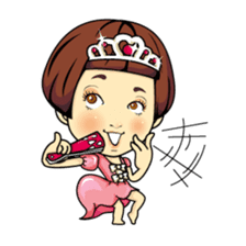 Changing clothes Momo-chan 4 sticker #9961922