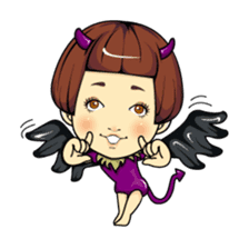 Changing clothes Momo-chan 4 sticker #9961942