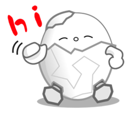 Little Eggshell Soldier sticker #9962160