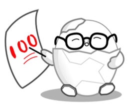 Little Eggshell Soldier sticker #9962161