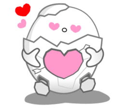 Little Eggshell Soldier sticker #9962165