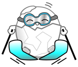 Little Eggshell Soldier sticker #9962166