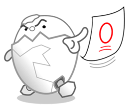 Little Eggshell Soldier sticker #9962170