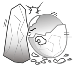 Little Eggshell Soldier sticker #9962176