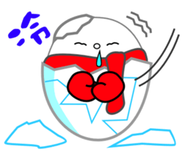 Little Eggshell Soldier sticker #9962180