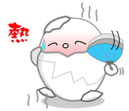 Little Eggshell Soldier sticker #9962181