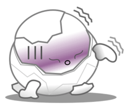 Little Eggshell Soldier sticker #9962195