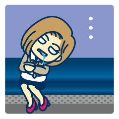 Office worker's real feelings