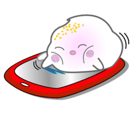 Mochi baby egg sticker #9962531
