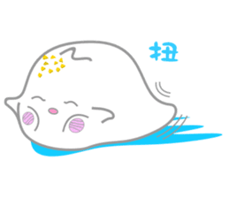 Mochi baby egg sticker #9962537