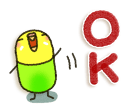 Budgerigar5 sticker #9962625