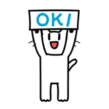 okiben Cat 3 sticker #9962679