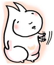 Strange rabbits -The messengers of peace sticker #9962960