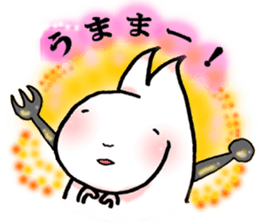 Strange rabbits -The messengers of peace sticker #9962965