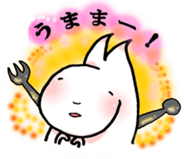 Strange rabbits -The messengers of peace sticker #9962965