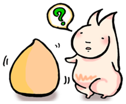 Strange rabbits -The messengers of peace sticker #9962968