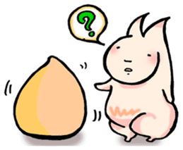 Strange rabbits -The messengers of peace sticker #9962968