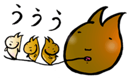 Strange rabbits -The messengers of peace sticker #9962975