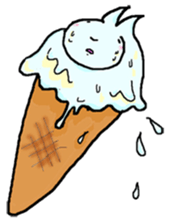 Strange rabbits -The messengers of peace sticker #9962982