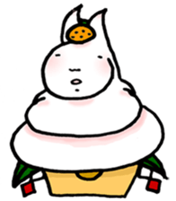 Strange rabbits -The messengers of peace sticker #9962984