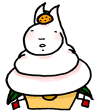 Strange rabbits -The messengers of peace sticker #9962984