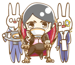 Daily lives of boys with "usagi-san" sticker #9964280