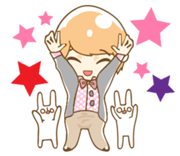 Daily lives of boys with "usagi-san" sticker #9964294