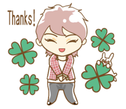 Daily lives of boys with "usagi-san" sticker #9964306