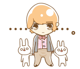 Daily lives of boys with "usagi-san" sticker #9964307