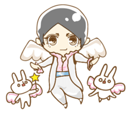 Daily lives of boys with "usagi-san" sticker #9964318