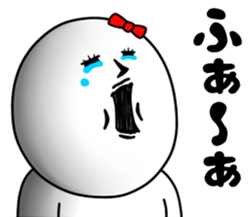 Vulgar woman sticker #9964524