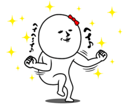 Vulgar woman sticker #9964553