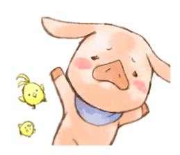 NonNon of the piglet sticker #9964769