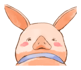 NonNon of the piglet sticker #9964774