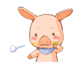 NonNon of the piglet sticker #9964778