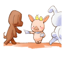 NonNon of the piglet sticker #9964780