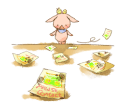 NonNon of the piglet sticker #9964783