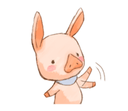 NonNon of the piglet sticker #9964792