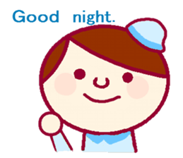 Sticker for communication in English sticker #9965001