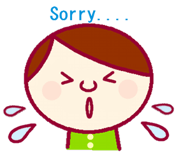 Sticker for communication in English sticker #9965004