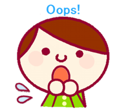 Sticker for communication in English sticker #9965010