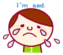 Sticker for communication in English sticker #9965019