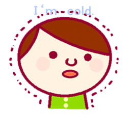 Sticker for communication in English sticker #9965029