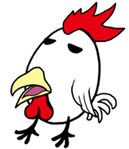 The world of chicken sticker #9965624