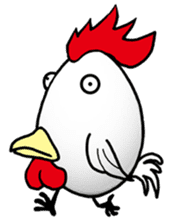 The world of chicken sticker #9965630