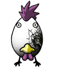 The world of chicken sticker #9965634