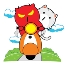 PAULA RED DEMON V1 sticker #9966041