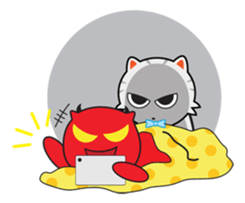 PAULA RED DEMON V1 sticker #9966052