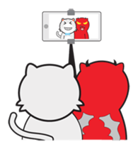 PAULA RED DEMON V1 sticker #9966058